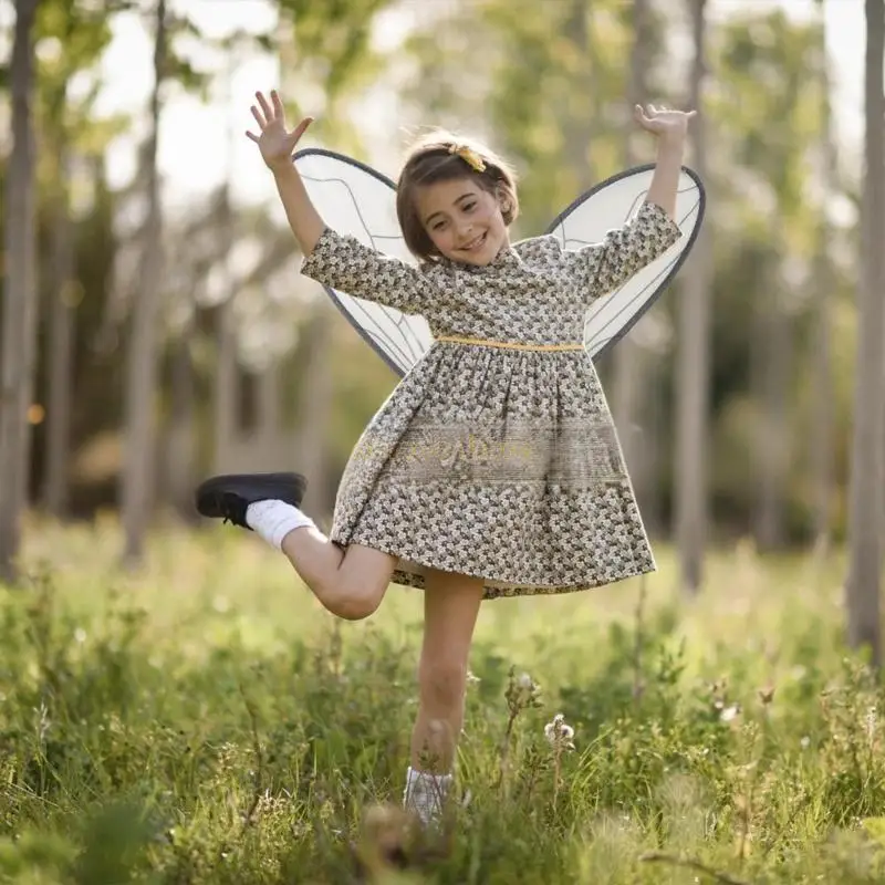 31BFバタフライウィンググリッターフェアスウイングエンジェルウィングレディースリトルガールズ、ドレスアップのふりをするハロウィーンコスチューム