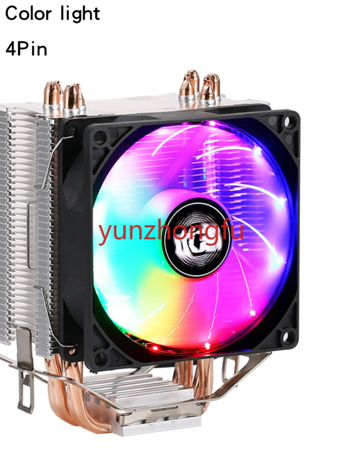 

Copper heat pipe mute cpu fan radiator quad-core overclocking AMD 1155 775 1366 2011 General