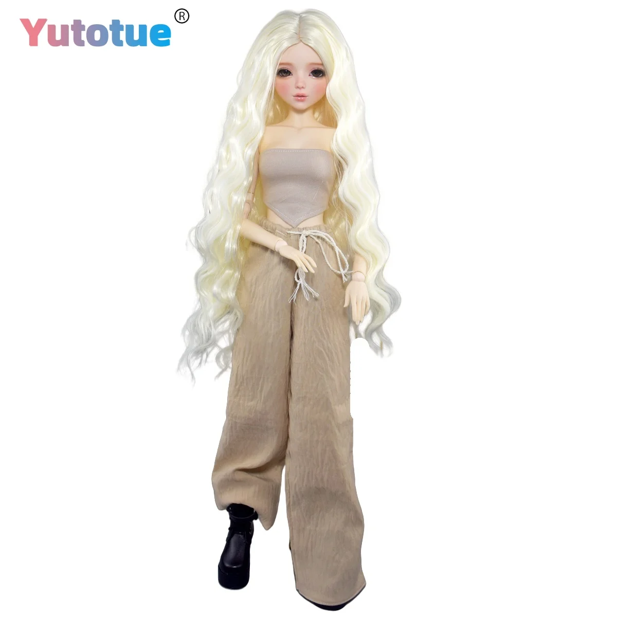 YUTOTUE 56 سنتيمتر الارتفاع أنثى دمية صوتها الجسم رسمت باليد ماكياج الوجه نابض بالحياة 1/3 BJD دمية لعبة هدية #1