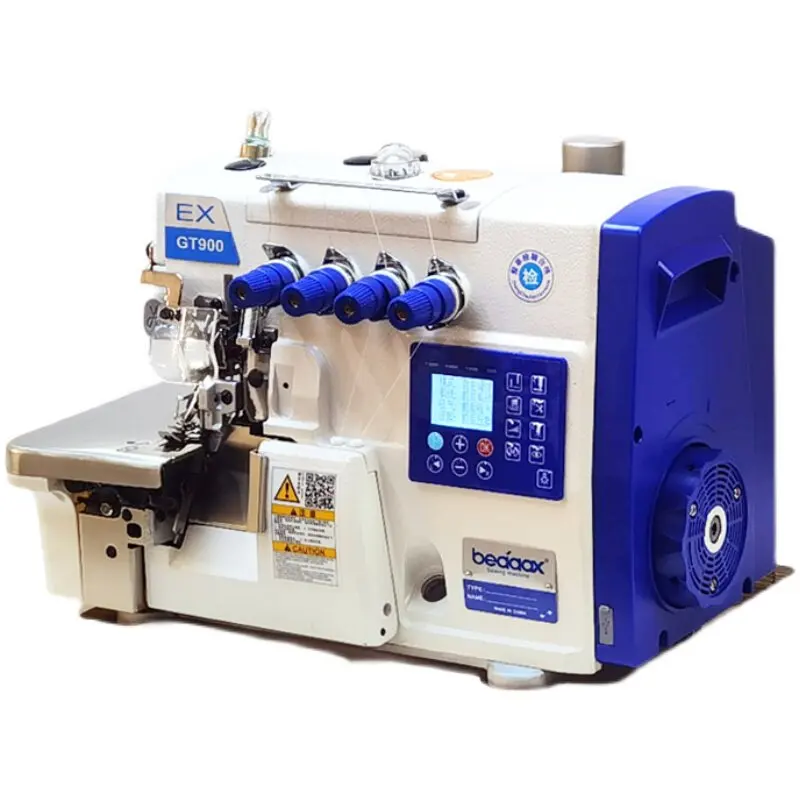 

EX900 Computerized Overlock Sewing Machine with Automatic Thread Cutting And Direct Drive Integrated Edge Cutting - New Model