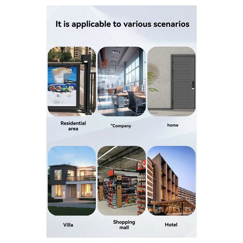 RFID Smart Door Reader IC Card 13.56Mhz Waterproof IP68 Support NFC Wall Mounted Access Control Card Reader