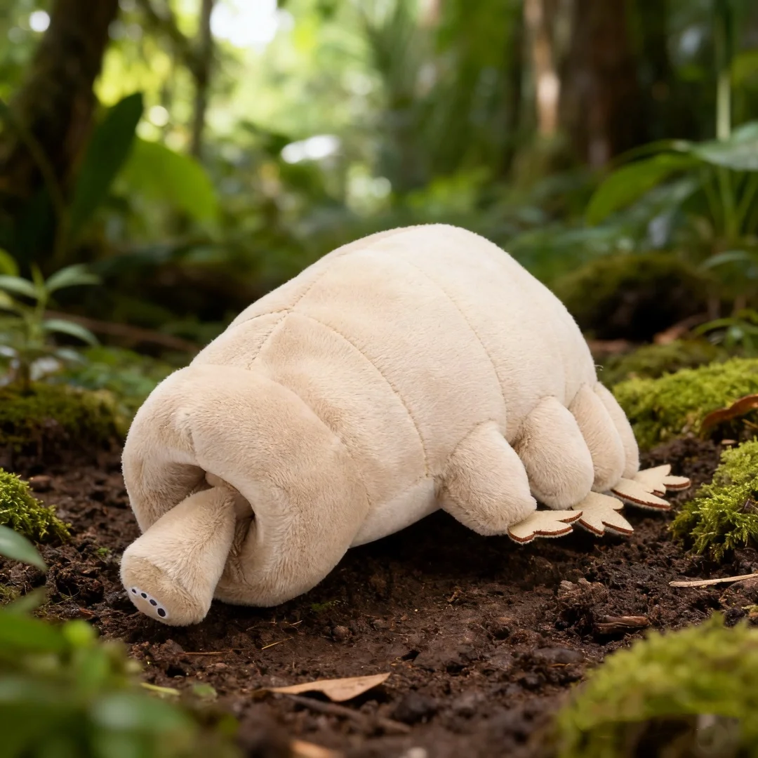 

Water Bear Tardigrade Plush Toy Soft Tardigrade Dolls Stuffed Animals Water Bear Toys Educational Toys for Kids Birthday Gift