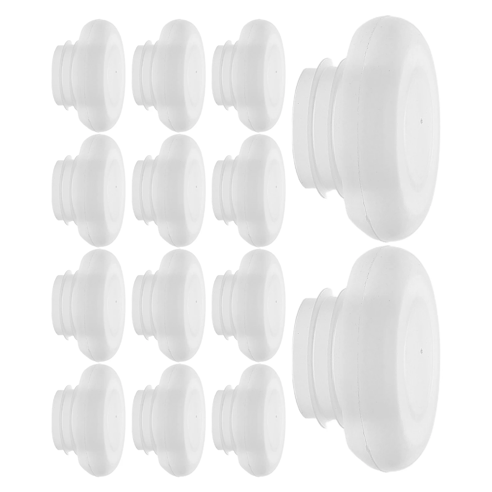 

100Pcs Pe Wine Bottle Cap Stopper Clear Reusable Inner Plug Leakproof Replacement Plug Wine Bottle Seal Beverage Container