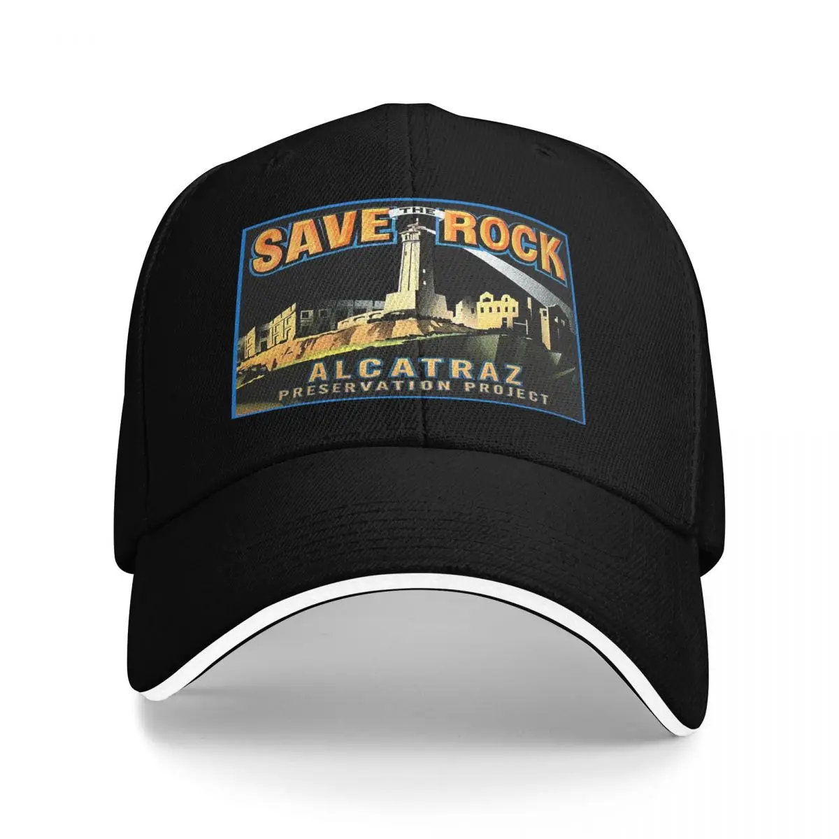 Alcatraz Save The Preservation Project Cap Men Cap Female Custom Logo Men's Baseball Cap Man Hat Baseball Cap