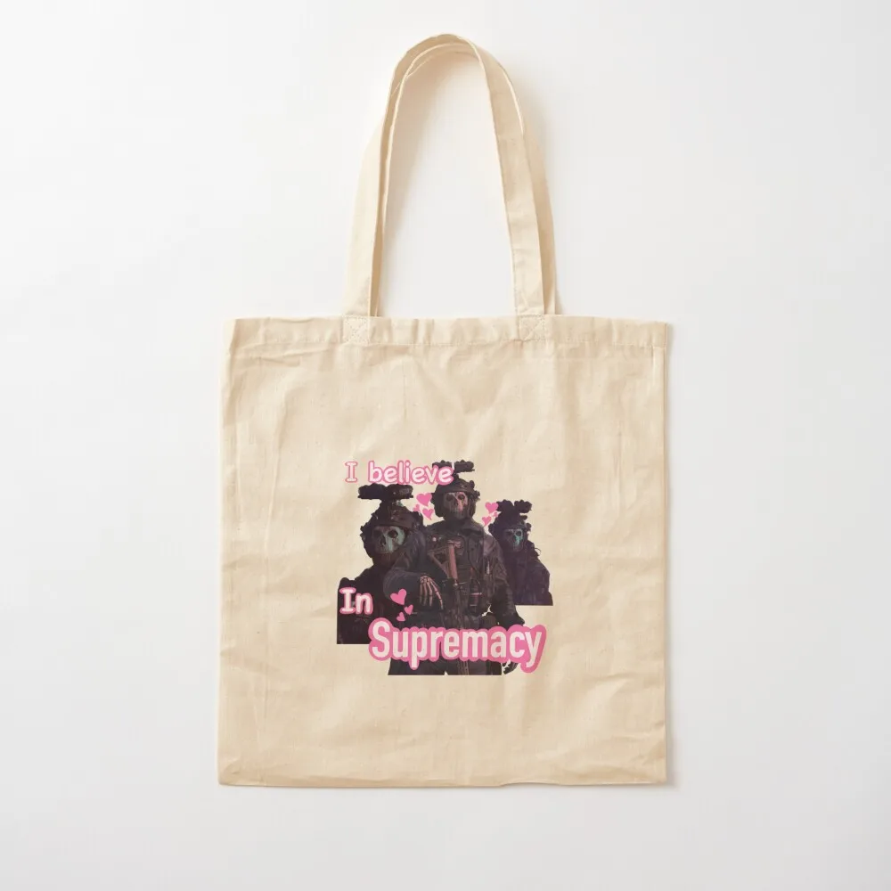 

Я верю в Саймоне «Призрак» Riley supremacy design Tote Bag Холщовая сумка на заказ многоразовая сумка для покупок