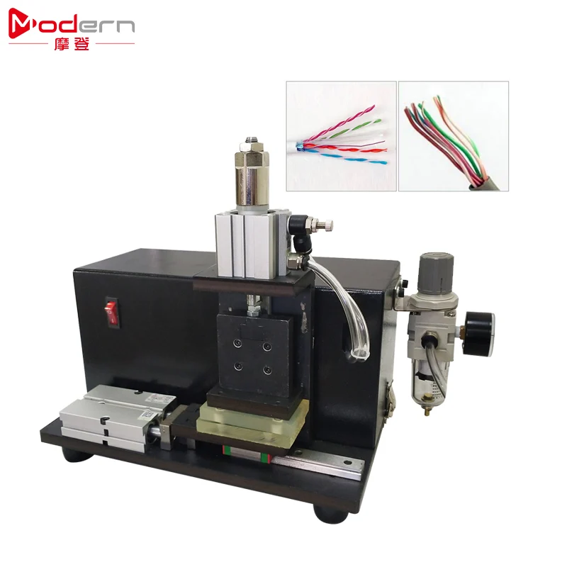 Wire Splicing Machine Multi-Core Wire Straightening Mechanism Straightening Leveling Twisting For Sale