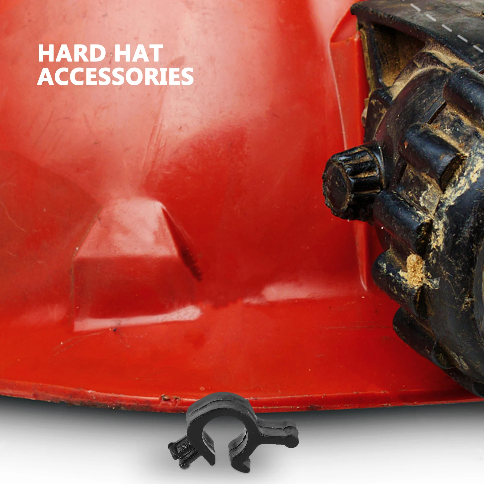 

10pcs Light Cable Clip Miner Cap Wire Holder For Construction Hard Hat Headlamp Accessories Clips Easy