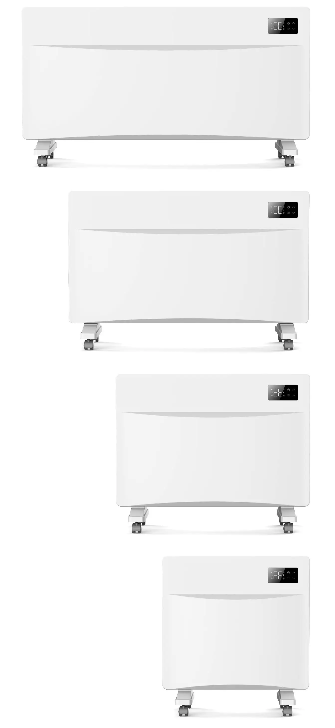 500/1000/1500/2000/2500ワット過熱保護ミニ対流式ヒーター