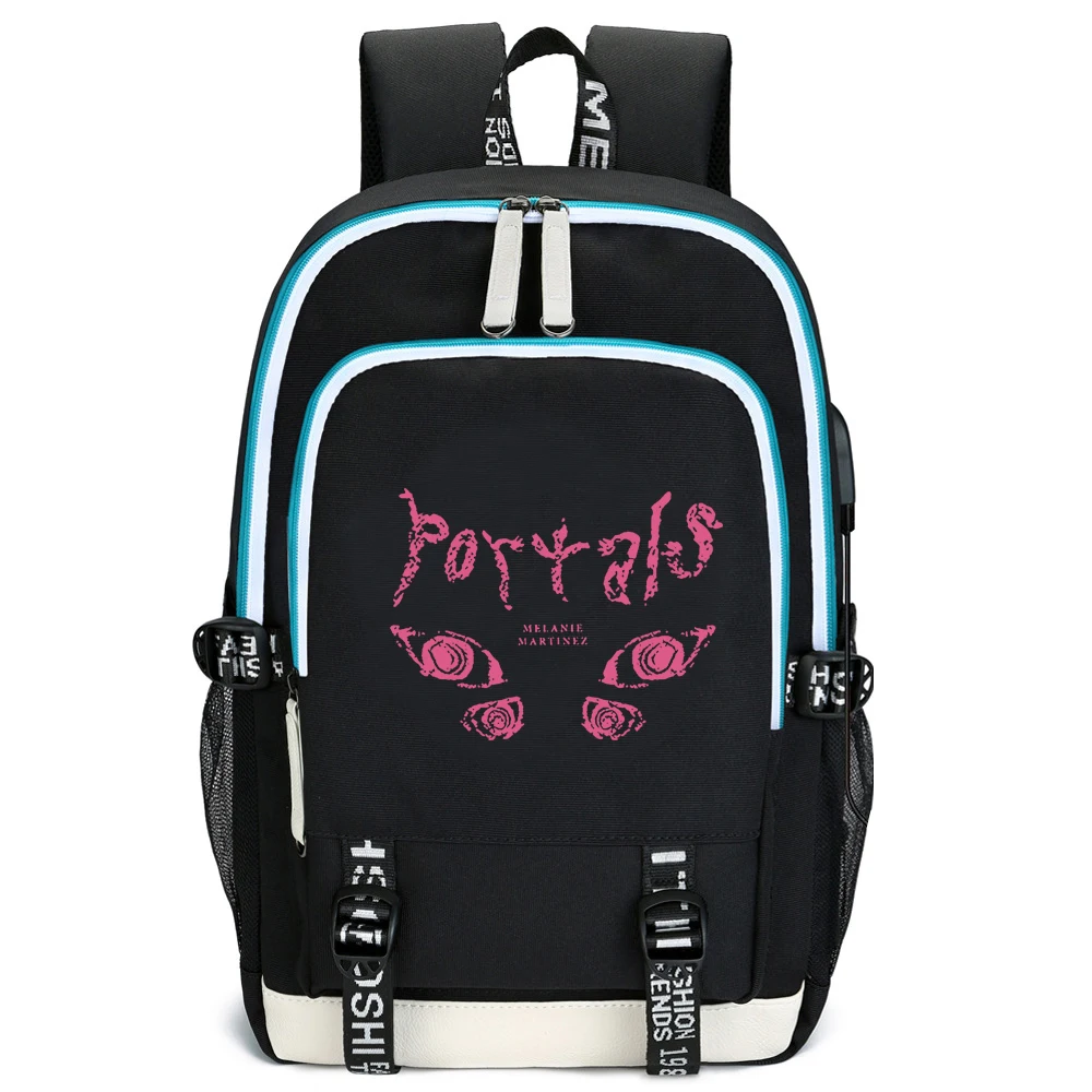 Melanie Martinez Portals Merch Music Fans Capacity Backpack Gift Back To School School Bag Teentage Travel Rucksack Mochilas