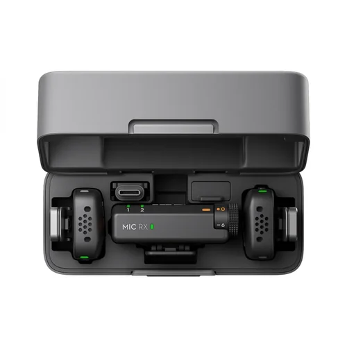 Imagen 1 del producto Audio de alta calidad con transmisión estable DJI MIC mini transmisor/receptor cancelación activa de ruido de dos niveles Original nuevo