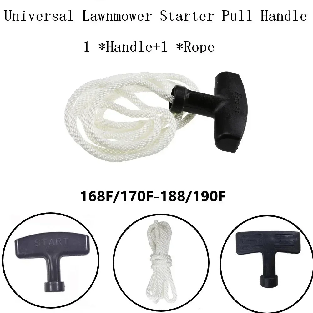 

High Quality Professional Brand New Accessories Lawnmower Starter Parts Cord Line Mower Starter Pull Handle Rope Mower