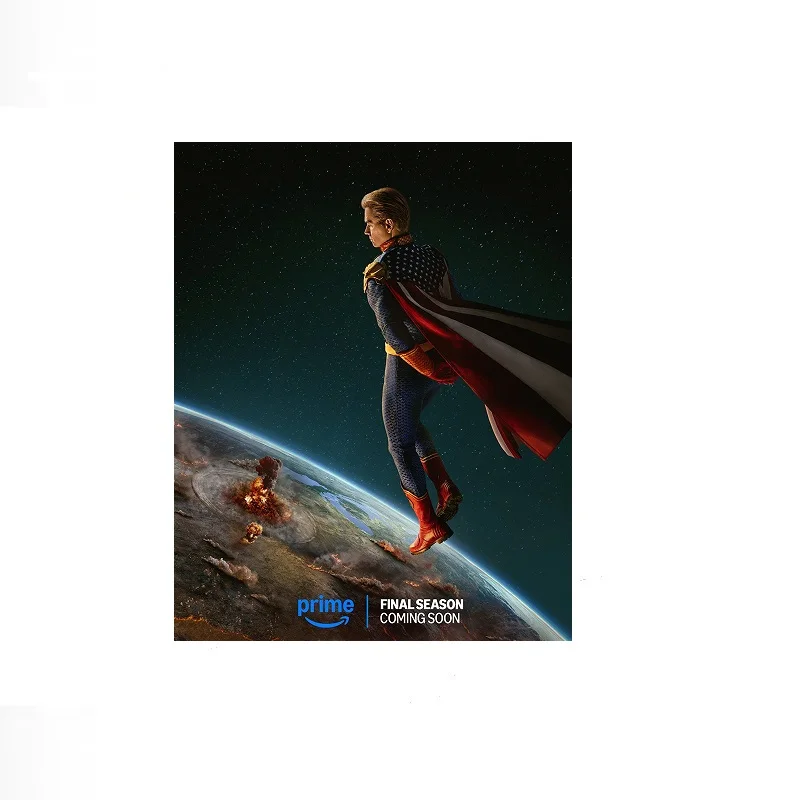 The Boys final season 2026 Movie, Art Print Canvas Poster, Living Room Decor, Home Wall Picture