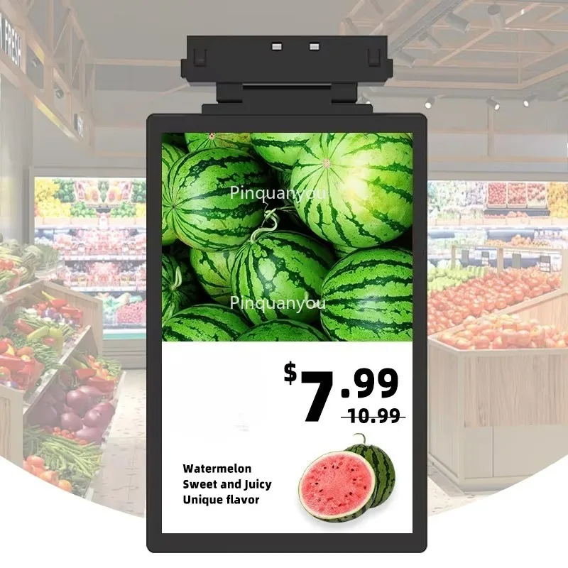 10.1 Inch Digital Signage LCD Display Single Or Double-Sided Electronic Shelf Labels Promotional Price for Business Use