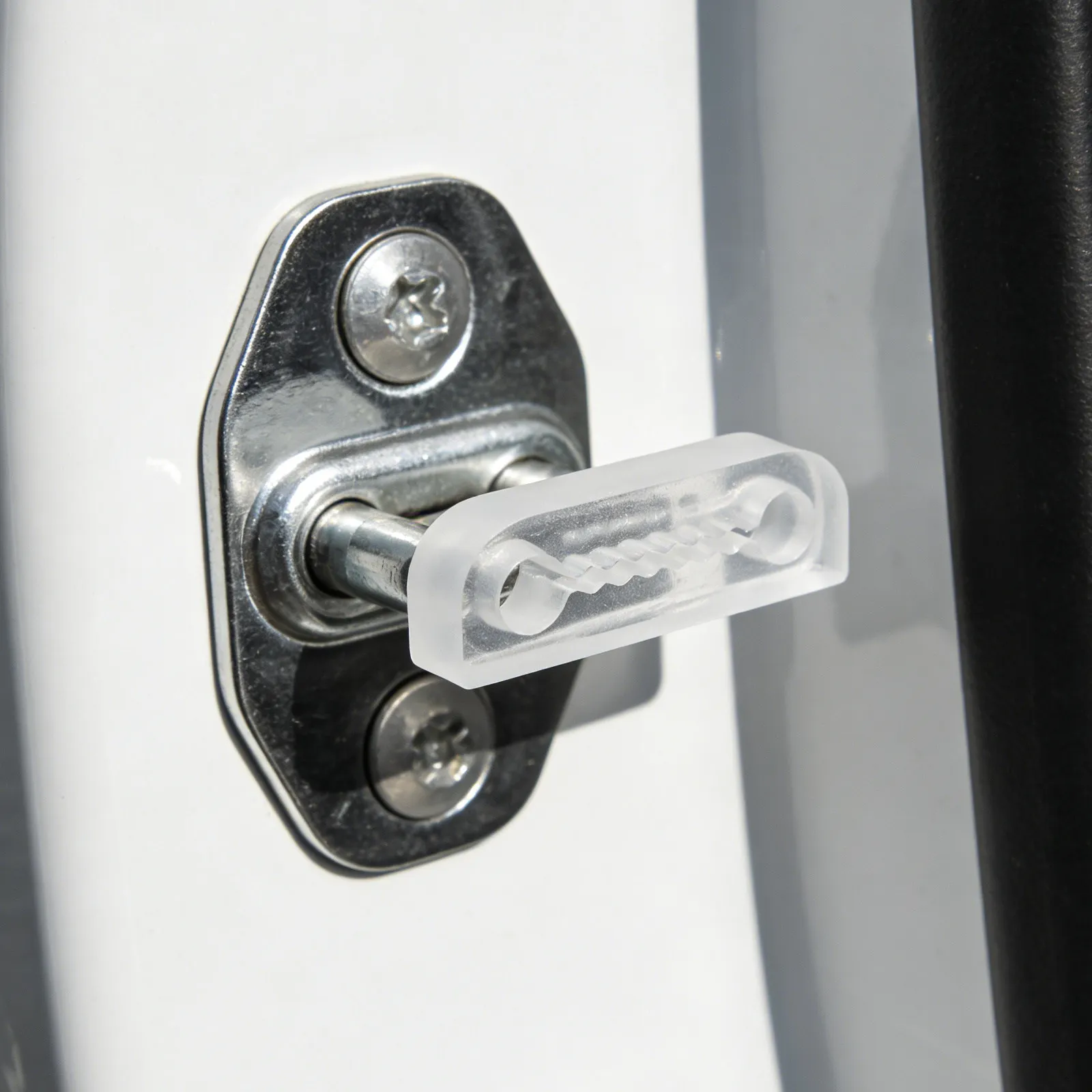 20Pcs Car Door Lock Protective Pad Silicone Shock Absorber Cushion Noise Reducer Anti-Collision Buffer Cover Universal