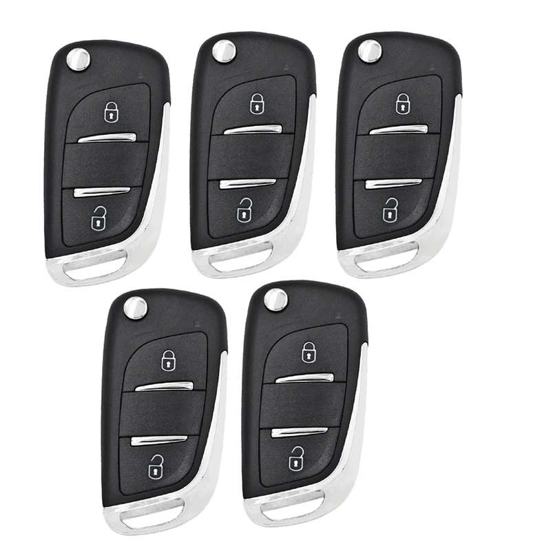 

5Pcs For KEYDIY NB11-2 NB-Series 2 Button Universal KD Remote Car Key For KD900 KD900+ URG200 KD-X2 Programmer DS Style