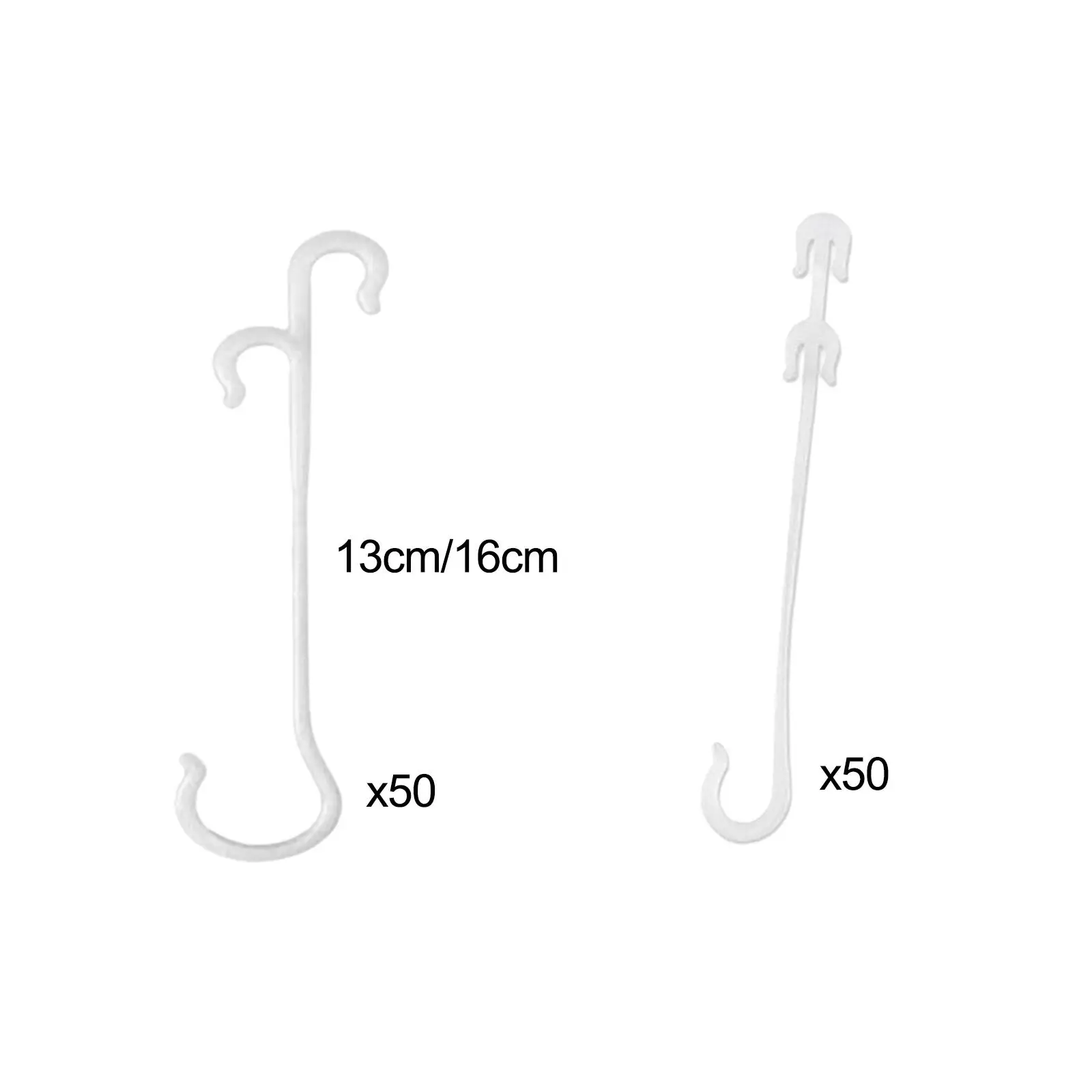 50Pcs Tomato Support Clips Reuseable New Growth Forms Support Cucumber Plants Clips for Tomatoes Climbing Plants Cucumber Loofah