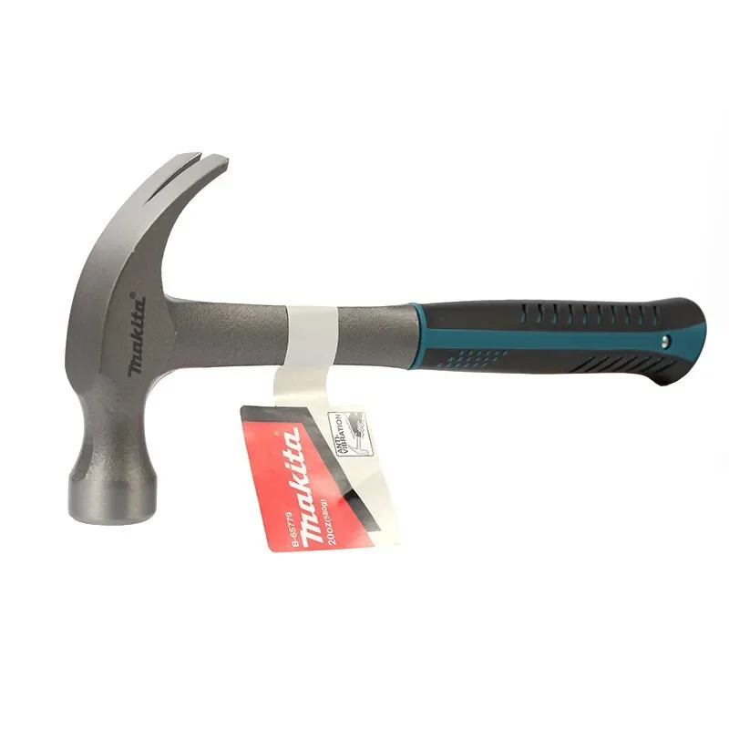 Makita B-65779 Smooth Face Claw Hammer 20OZ/580g Quakeproof Effortless Grip Resistant To Impact Claw Hammer Hammer Hand Tools