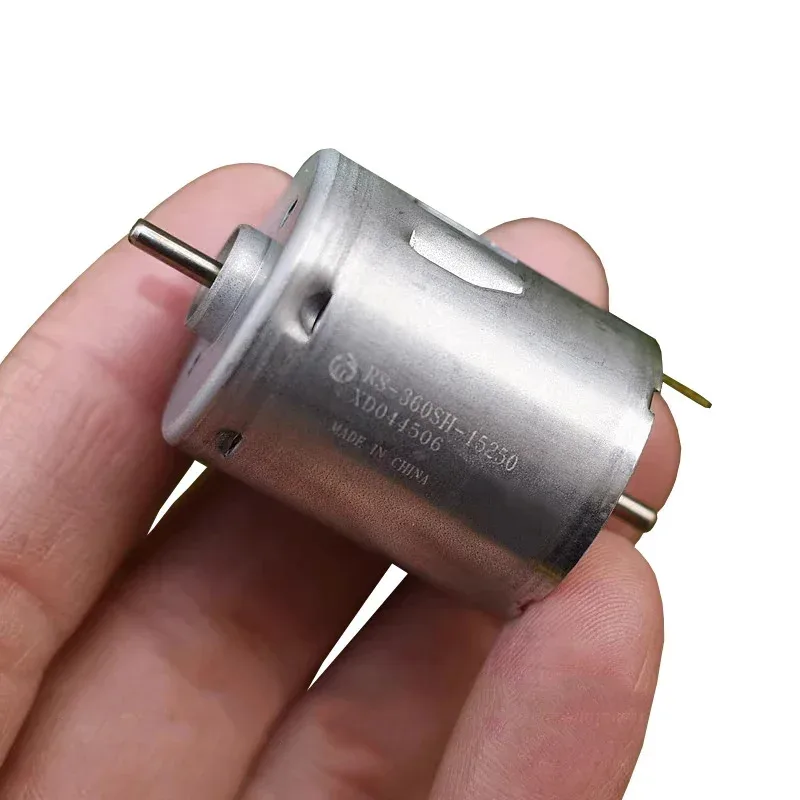 

Mabuchi RS-360SH-15250 DC 12V 18V 24V 13800RPM Small 360 Motor High Speed Dual Shaft Micro Electric Motor