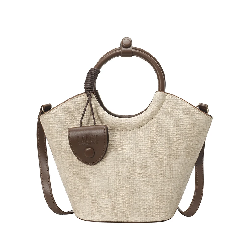 

High Quality Women PU Leather Handbags Bucket Bags Fashion Ladies Small Shoulder Messenger Bags Casual Crossbody Bags for Women