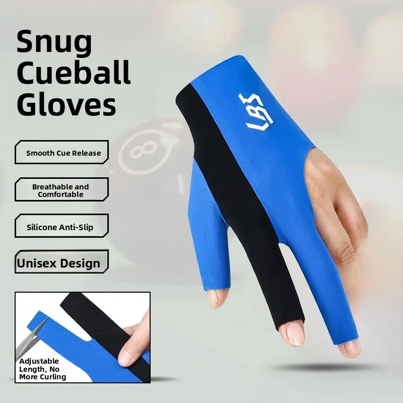 Professional Billiard Gloves for Left Hand Three-Finger Right Hand Ladies And Gentlemen High End Billiard Room Special Use