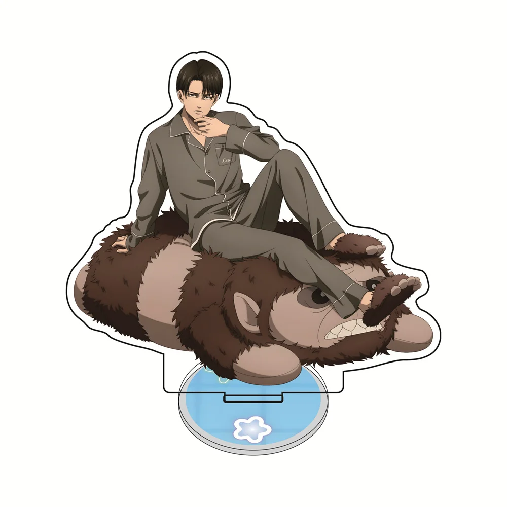 أنيمي هجوم على تيتان 15 سنتيمتر الاكريليك حامل إرين ييغر منضدية الزينة اكسسوارات ديكور الهدايا منتجات رائعة #2