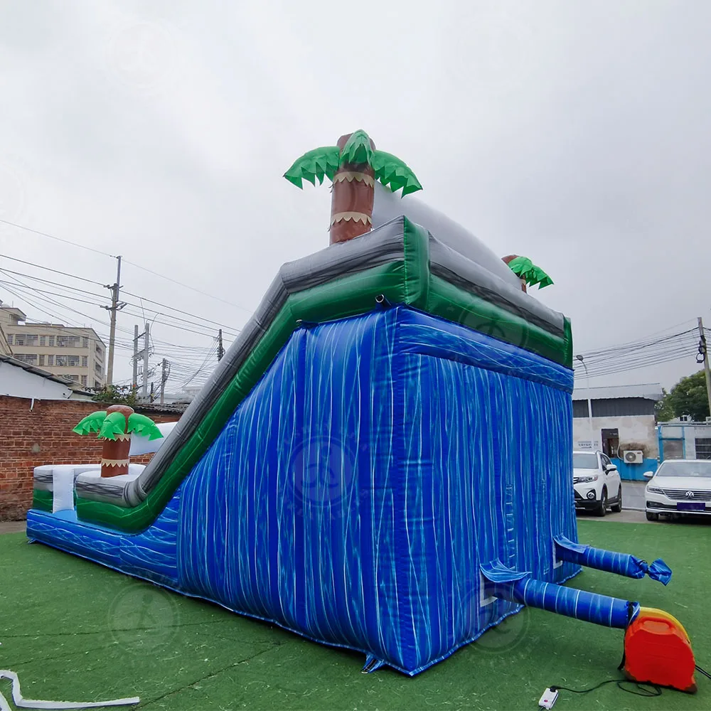 Commercial Inflatable Bouncer Castle Pool Big Inflatable Water Slide Children Water Party Inflatable Water Pool Slide for Sale