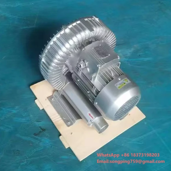 

Single Stage Fish Pond Aerator 4KW High Pressure Side Channel Vortex Air Pump Electric Biofloc Ring Blower 475m3/H Aquaculture