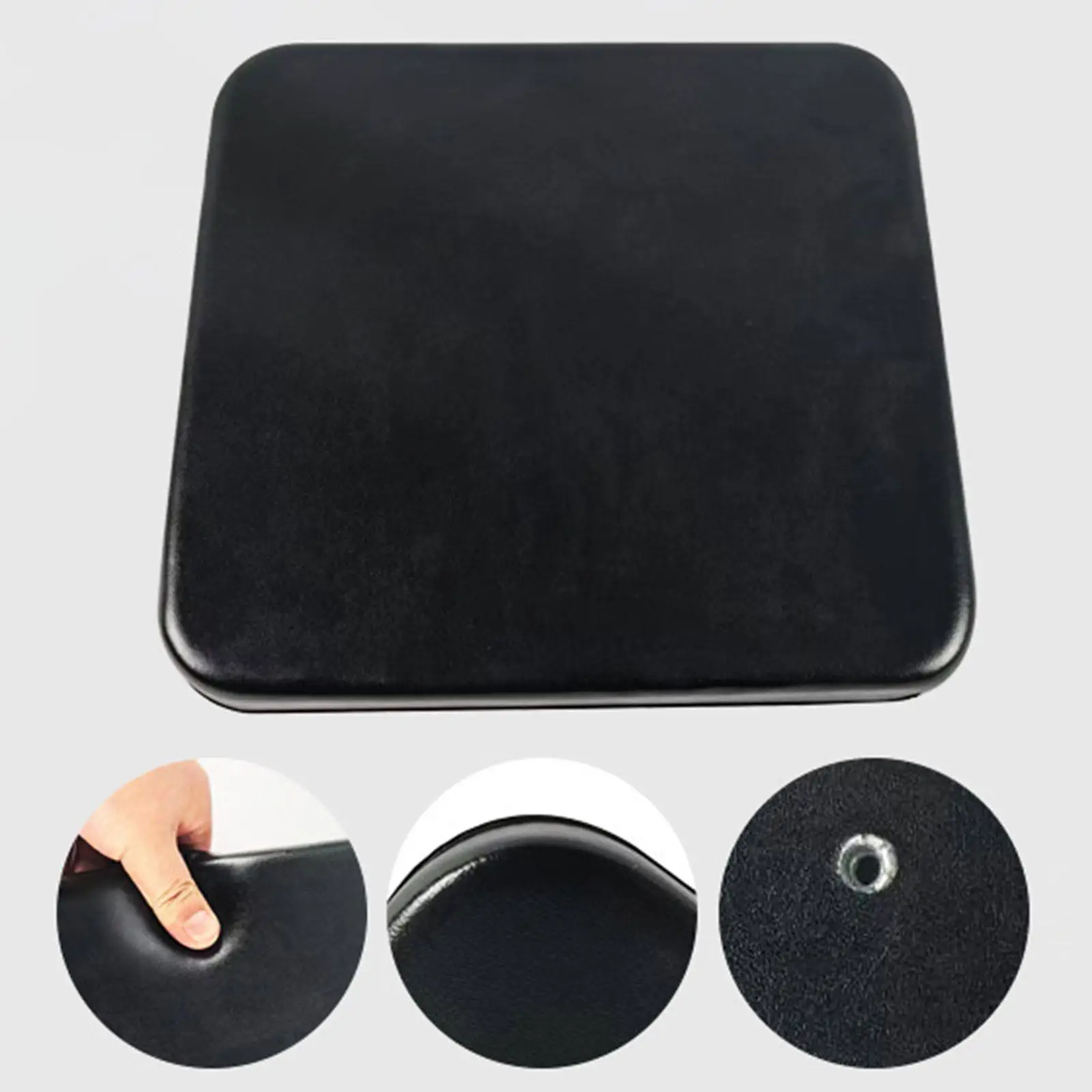Replacement Rollator Cushion PU Leather Thick Supportive Seat Cover Outdoor Ergonomic Pillow for Chair