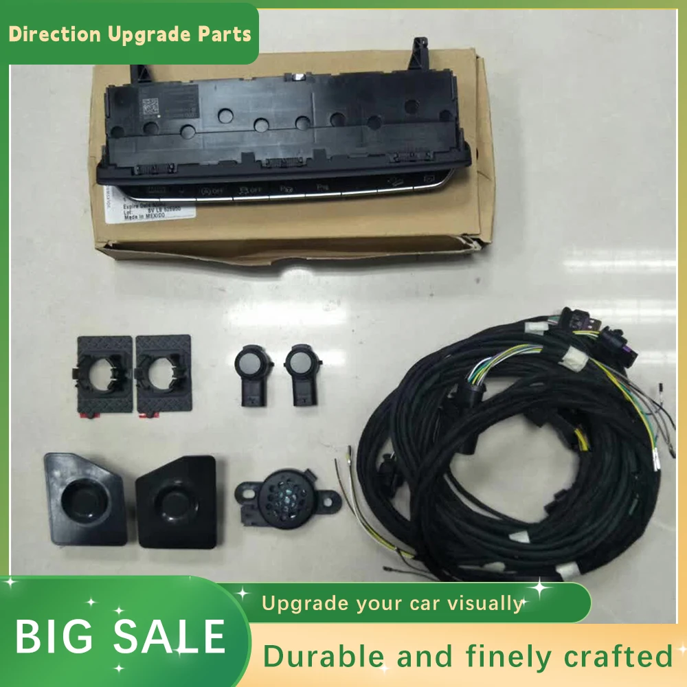 

FOR Audi A4 B9 Q5 S4 RS4 8K upgraded to 12K PLA front and rear radar automatic parking kit with switch 17-25