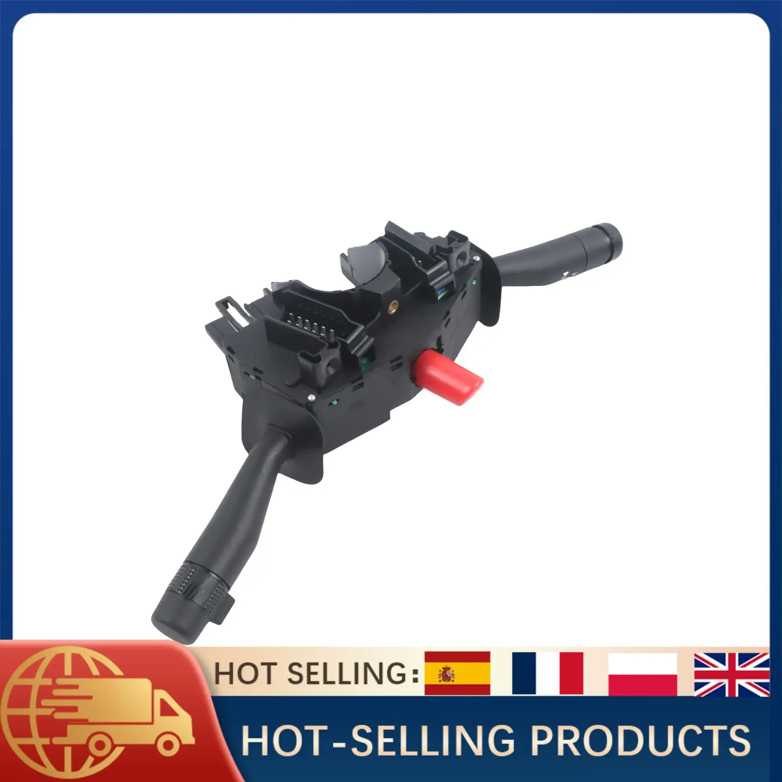 

Рычаг указателя поворота рулевой колонки XS6T11K665CA для Ford Fiesta Courier 1995-2001 Kia 1996-2008, индикаторная стойка 1072957