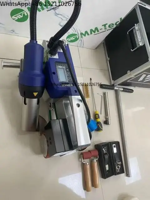 Roof & Roof40 Welding Machine: Millimeter - Level Precision Welding, Welding a  Golden Bell Cover for Building Waterproofing