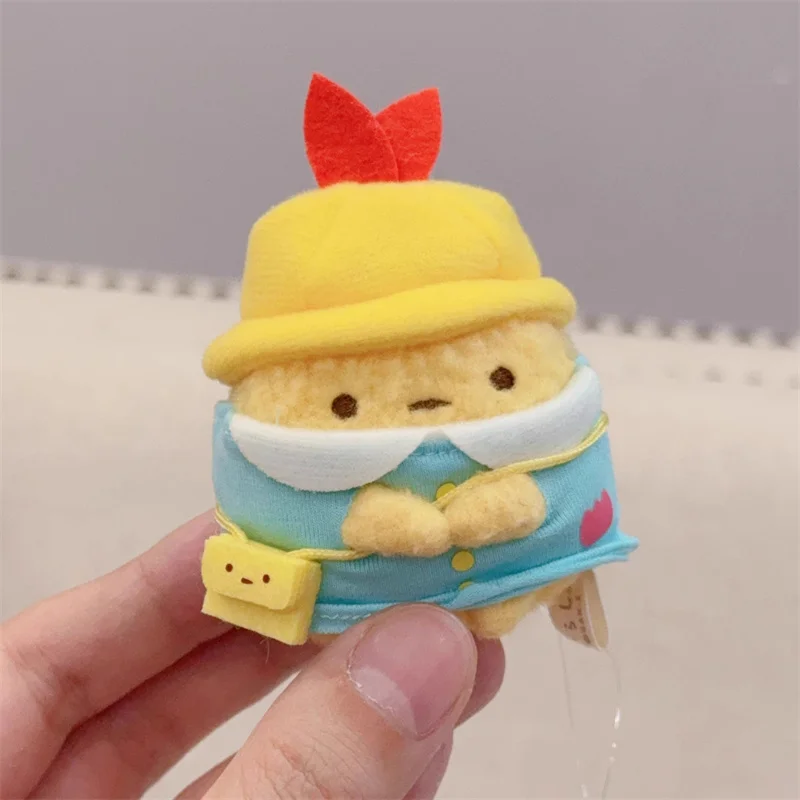 Sumikko Gurashi Fried Shrimp Plush Toy Kindergarten Series Cute Kawaii Mini Stuffed Animals Kids Toys for Girls Children Gifts