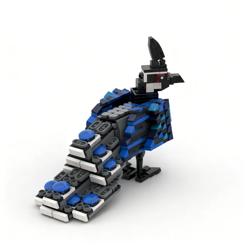 543pcs MOC Palawan Pauw Fazant Avonturiers Dino Island Model Bouwstenen Architectuur Kerstcadeaus Speelgoed Kinderen