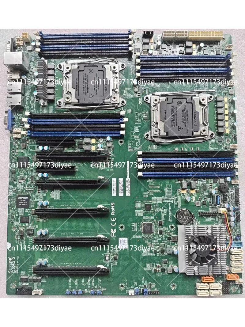 X10DRG-Q Dual-Channel Server Motherboard Support E5-2600V3/V4 C612 Chipset X99 ATX Workstation Board