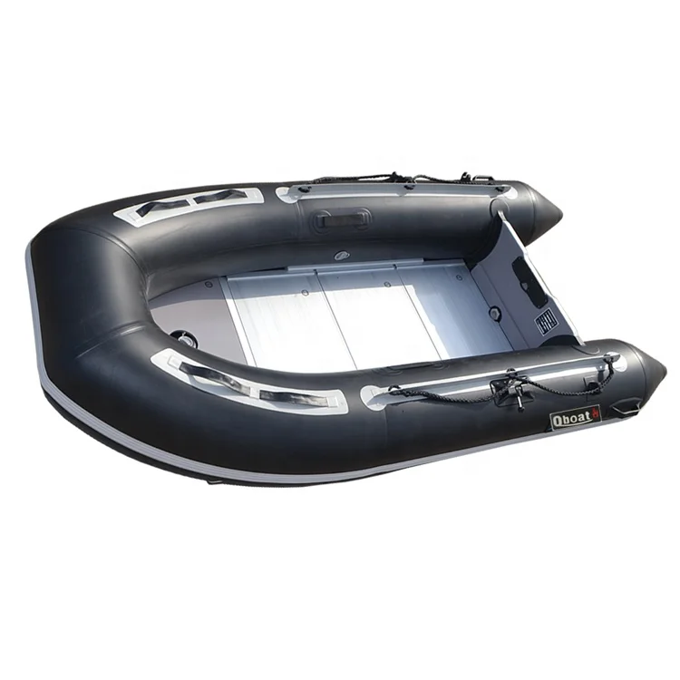 CE Certified 3.3m Folding Inflatable Chinese Sport Boat for 5 Passengers 1.2mm Rubber Material Lake River Surfing Outdoor Usage