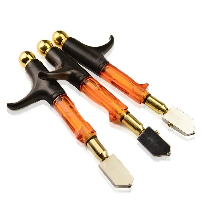 

Humanized handle Hand-held T-shaped glass cutter Cutting knives are sharp and attractive Hardware accessories
