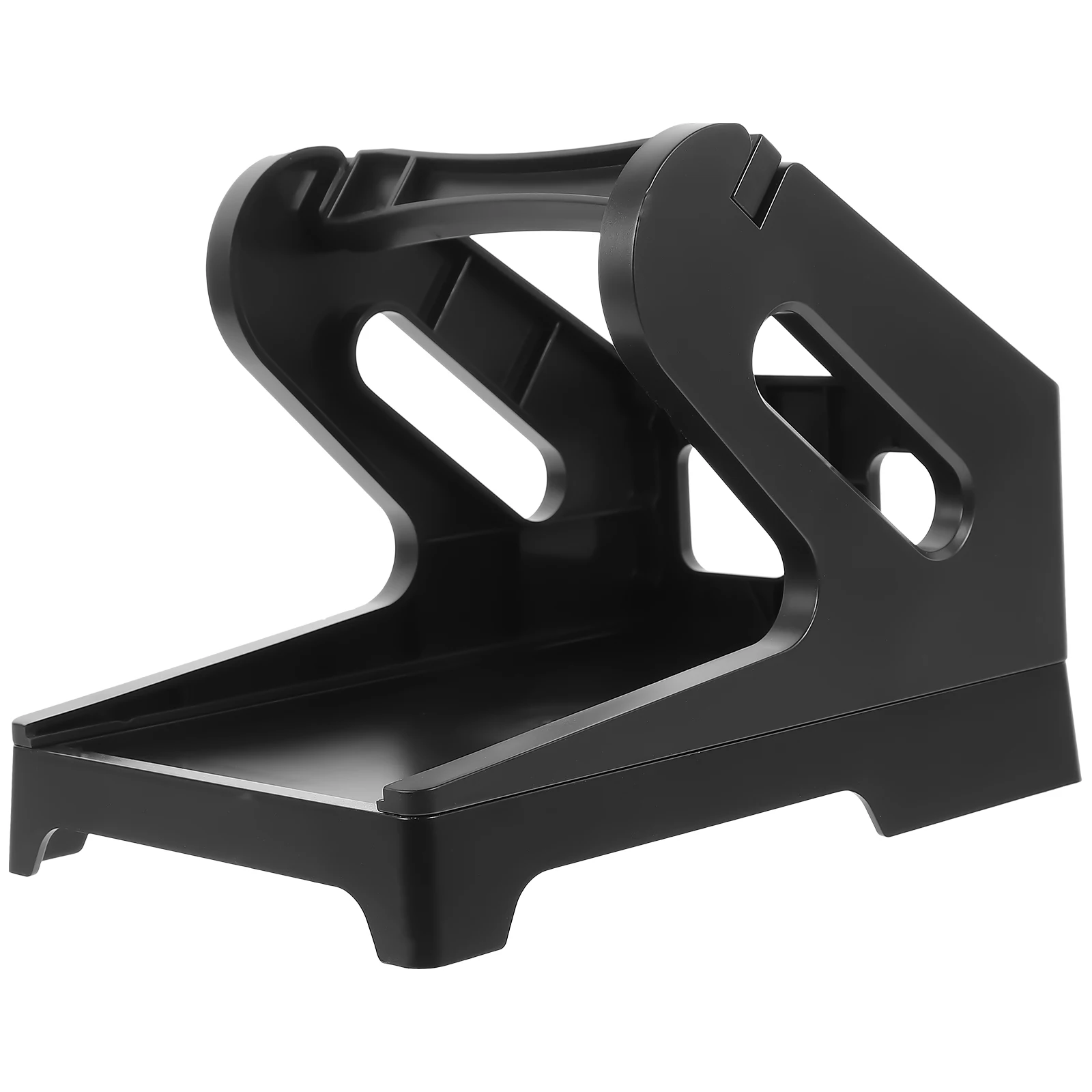 

Multi-function Label Holder Desktop Stand Single Box Bracket Tape Paper Printer Compatible Types Easy Rack