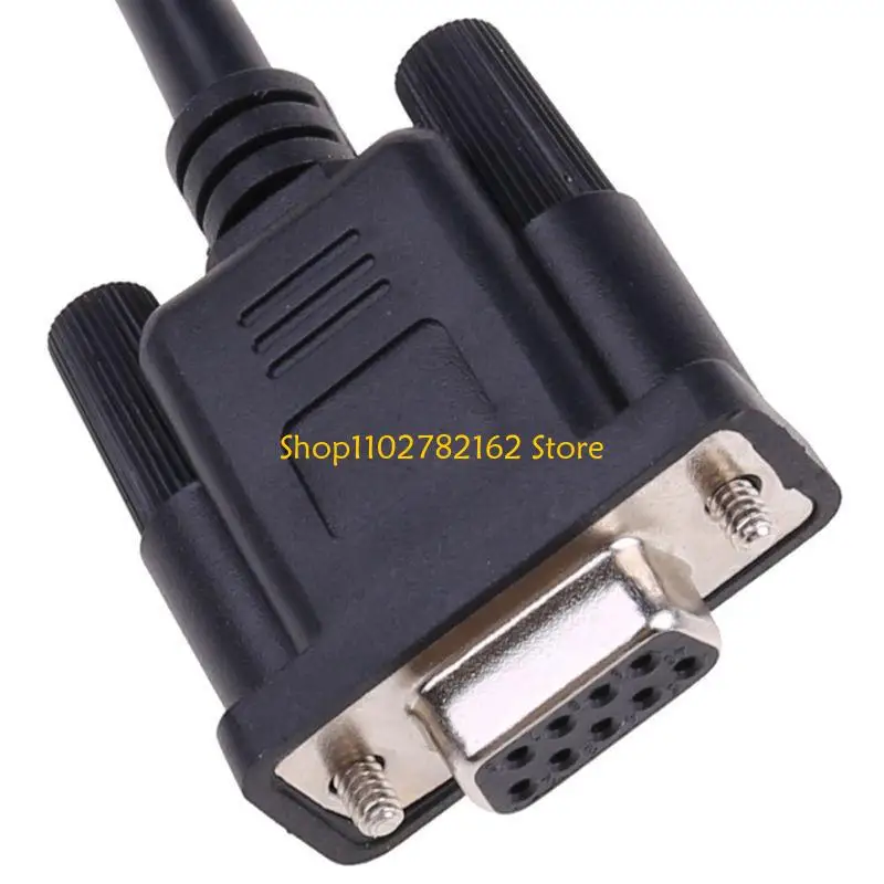 547B Universal OBD2 16Pin TO DB9 RS232 Adapter Cable Car Auto Diagnostic