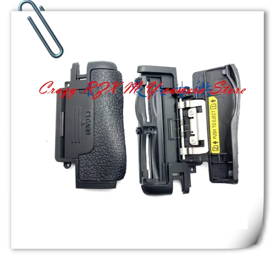Neue Original Reparatur Teile Für Nikon D750 SD Karte Slot Abdeckung Tür Speicher Kammer Deckel Ass'y Mit Gummi 115J4
