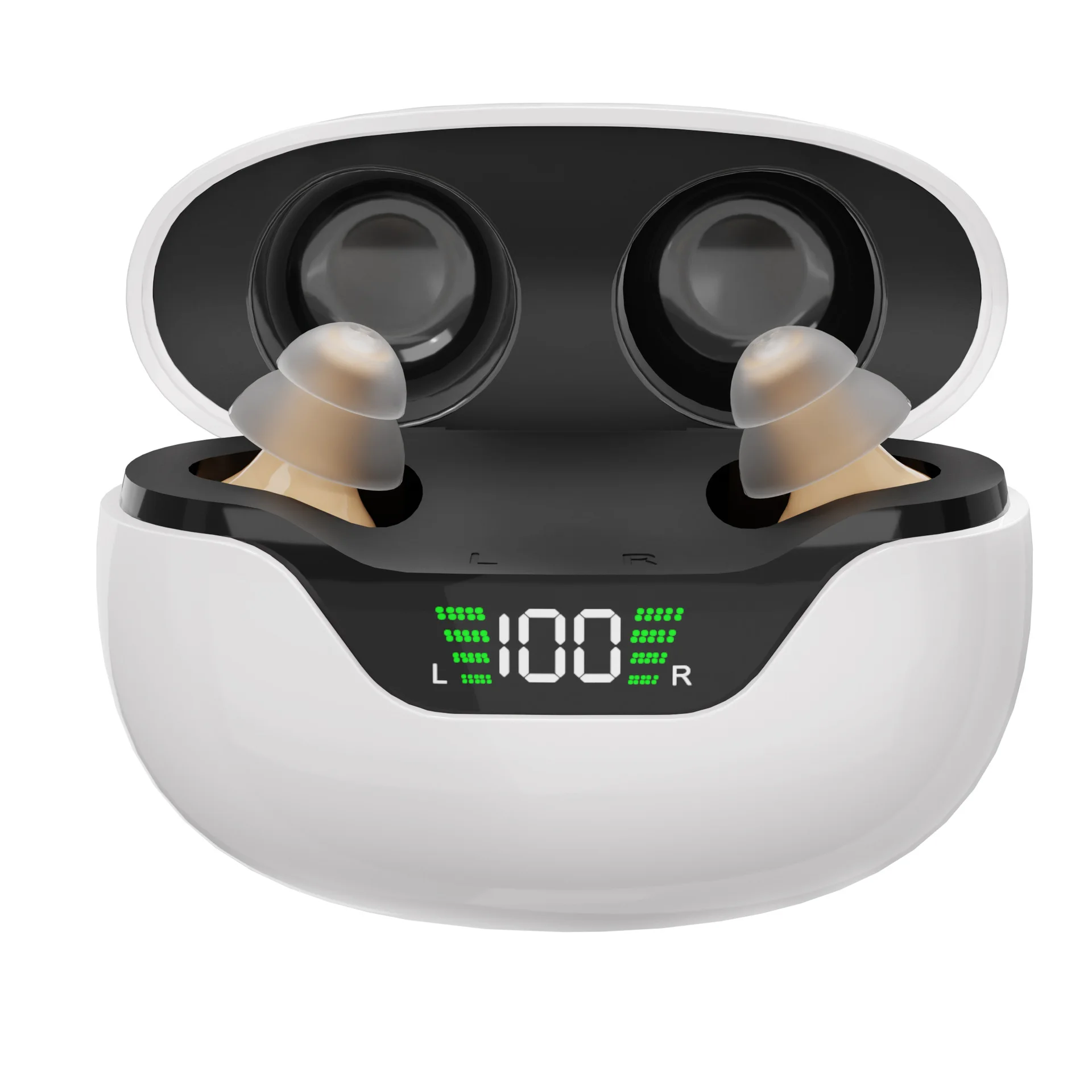 New Private Model CIC Digital Hearing Aid Charging Digital Display Bin Accessories Sound Amplifier Invisible Collector