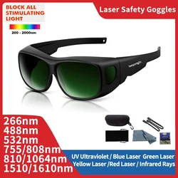 leeyongin Laser Goggles gafas de seguridad industriales laboral Safety Protective Glasses Ipl Hair Removal Radiation Protection