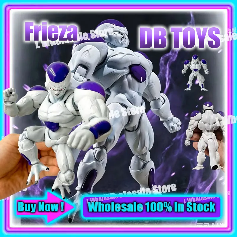 DB Toys DB Factory Frieza Dragon Ball Z Full Power Frieza Anime Action Figure Model Gifts Toys