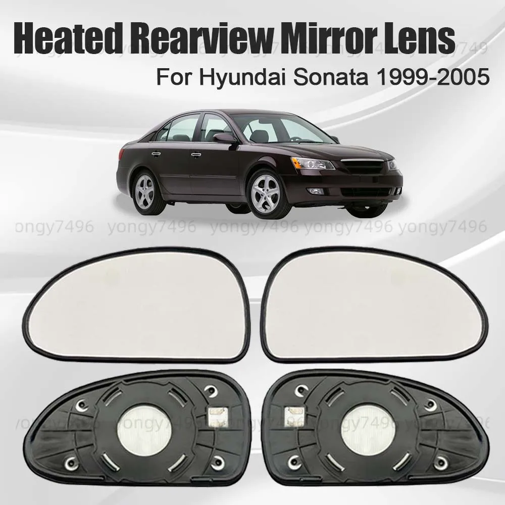 

Car Wide Angle Heated Rearview Mirror Lens For Hyundai Sonata 1999 2000 2001 2002 2003 2004 2005 Cars Accessories Replace