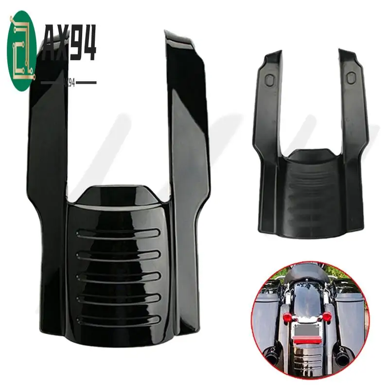 

AX94-ABS Motorcycle 7In Rear Fender Extension Stretched Bag Filler For Touring Road King Street Glide 96-08 Accessory
