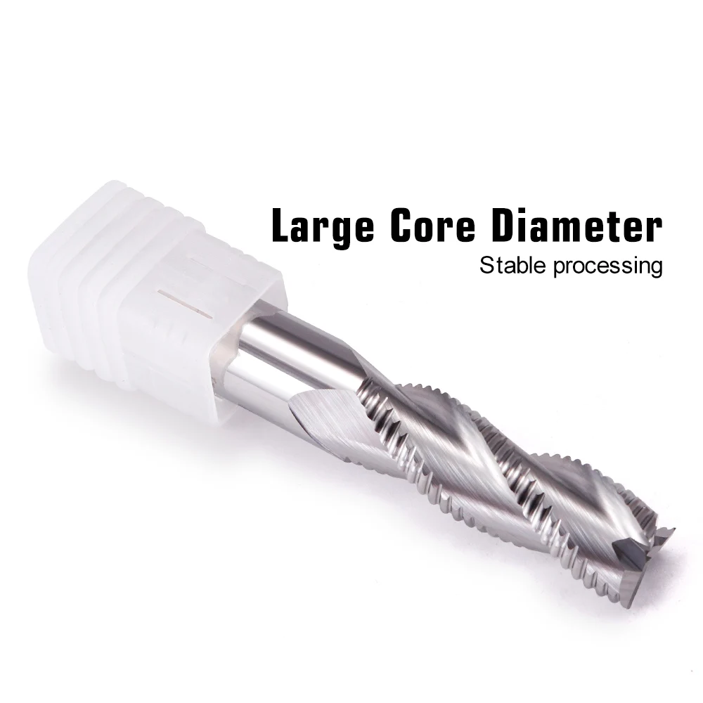 Imagem -03 - Vack-moinho de Desbaste Carboneto de Tungstênio Flautas Fresa para Metal Alumínio Máquina Cnc Ferramentas de Fresagem mm a 20 mm Hrc55