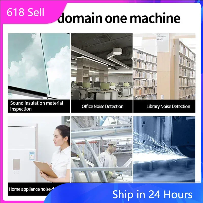 

SNDWAY SW 523 524 Sound Level Meter 30 to 130 dB Detector Digital Professional Decibelimeter Noise Level Decibel Meter