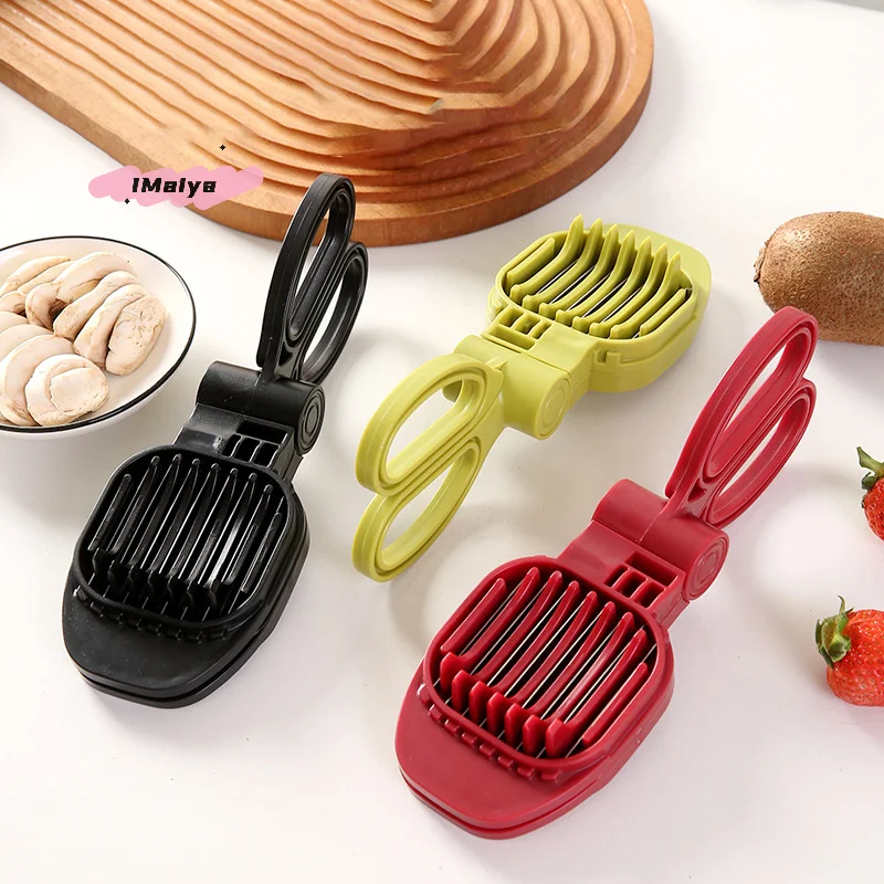 M-Fruit Slicer, Strawberry, Banana, Kiwi Cutter, Egg Slicer For Hard Boiled Eggs, For Fruit Sausages, Cucumbers, Mushroom Cutter