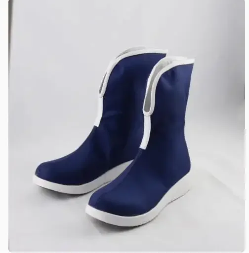Ao Bing Cosplay Schuhe Herren Stiefel Blau