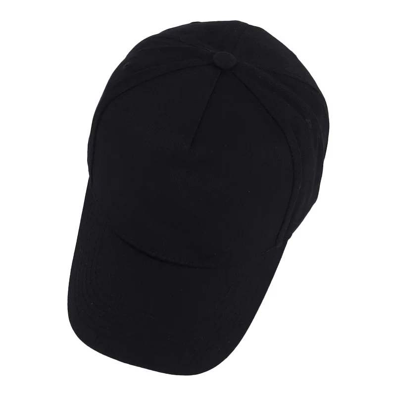 1 five-piece hard top versatile baseball cap men's solid color light board cap Korean version hat women's spring and autumn
