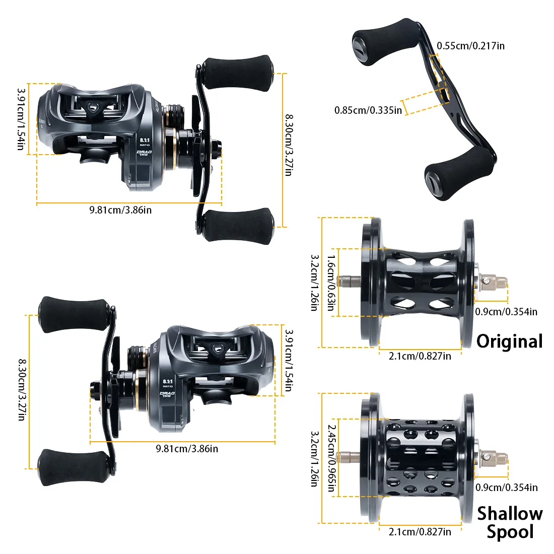 seaknight-2026-new-bass-fishing-reel-falcan4-iv-baitcasting-fishing-reel-73-1-81-1-ultra-linght-180g-max-drag-power-15lb